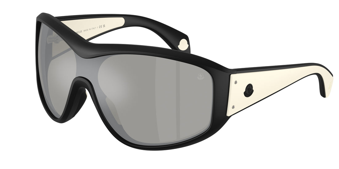 Lunettes de soleil moncler me8016u thyra 50026g negro oval unisex taille 36mm - Vue principale