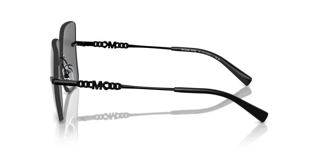 Sonnenbrillen michael kors mk1150 québec 1005/1 gris square femenino größe 55mm - Detailansicht