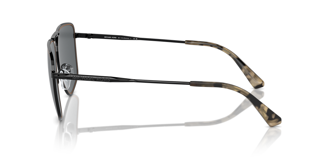 Sonnenbrillen michael kors mk1153 silverton 100587 negro pilot masculino größe 58mm - Detailansicht