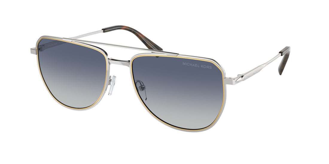 Occhiali da sole michael kors mk1155 whistler 18934l plateado pilot masculino taglia 58mm - Vista principale