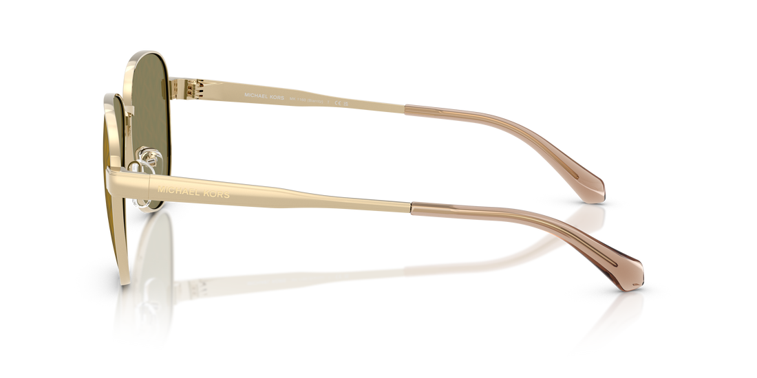 Occhiali da sole michael kors mk1160 biarritz 10149a dorado pilot femenino taglia 61mm - Vista dettagliata