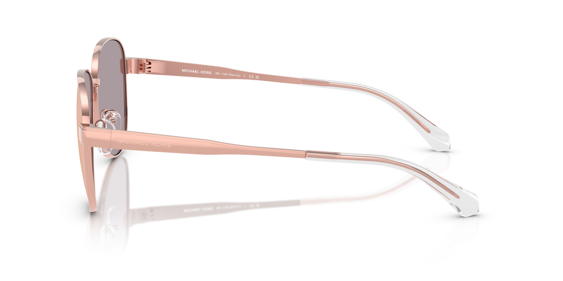 Sonnenbrillen michael kors mk1160 biarritz 11086x oro pilot femenino größe 59mm - Detailansicht