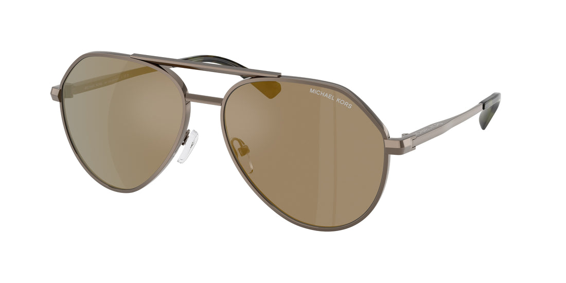 Occhiali da sole michael kors mk1168 brentwood 10014t gris pilot masculino taglia 60mm - Vista principale