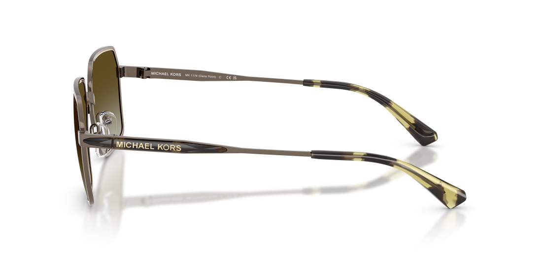 Gafas de sol michael kors mk1176 dana point 10017z gris square masculino talla 57mm - Vista de detalle