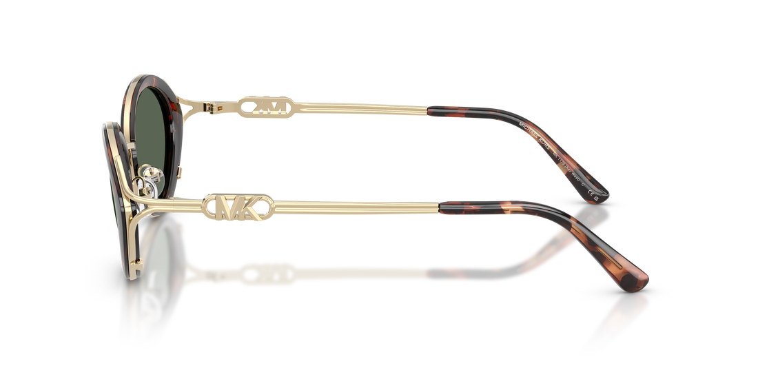 Occhiali da sole michael kors mk1179 key west 403171 havana oval femenino taglia 53mm - Vista dettagliata