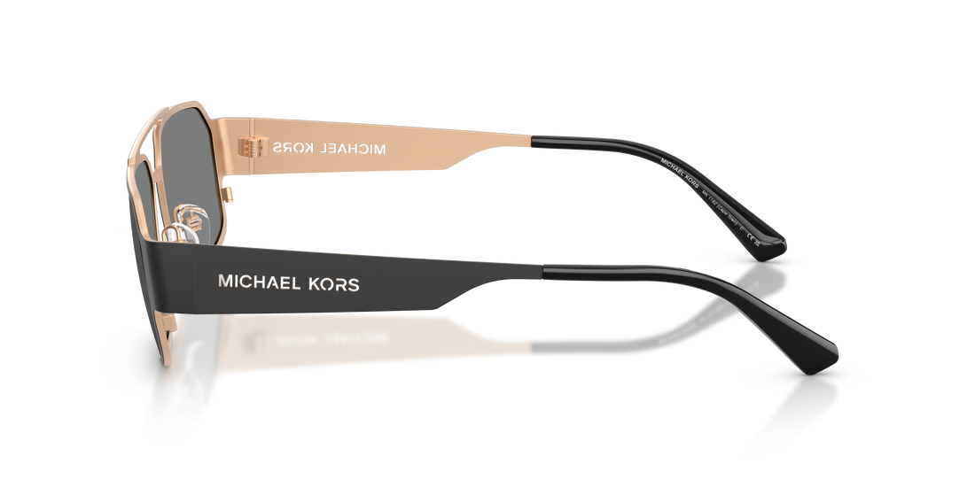 Occhiali da sole michael kors mk1182 cape town 100587 negro rectangular masculino taglia 58mm - Vista dettagliata