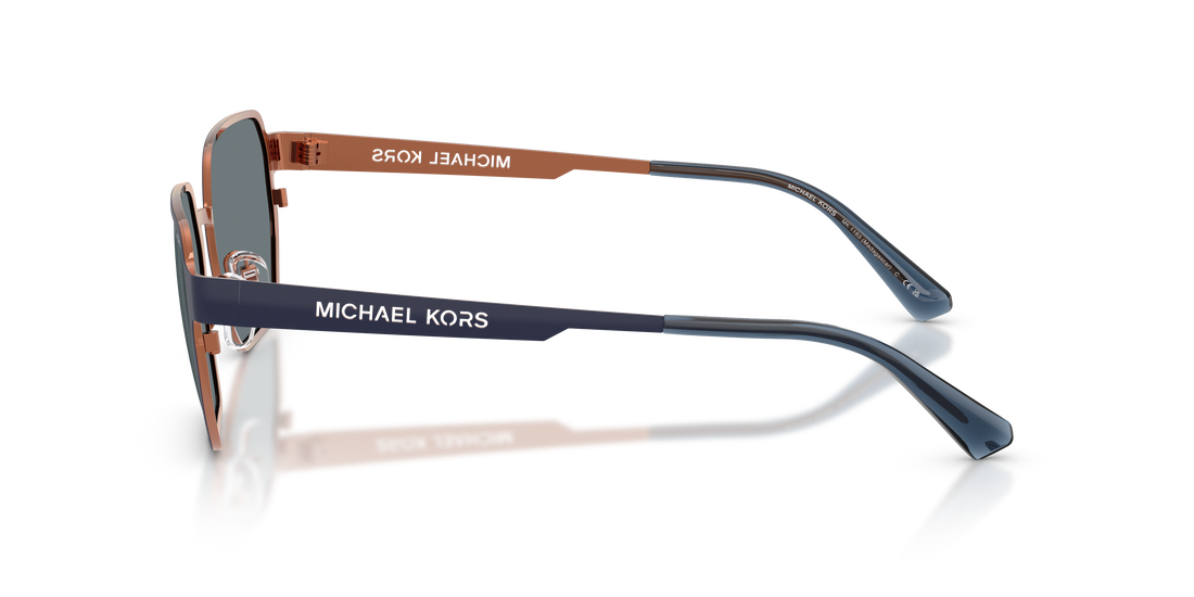 Occhiali da sole michael kors mk1183 madagascar 12076g azul irregular masculino taglia 55mm - Vista dettagliata