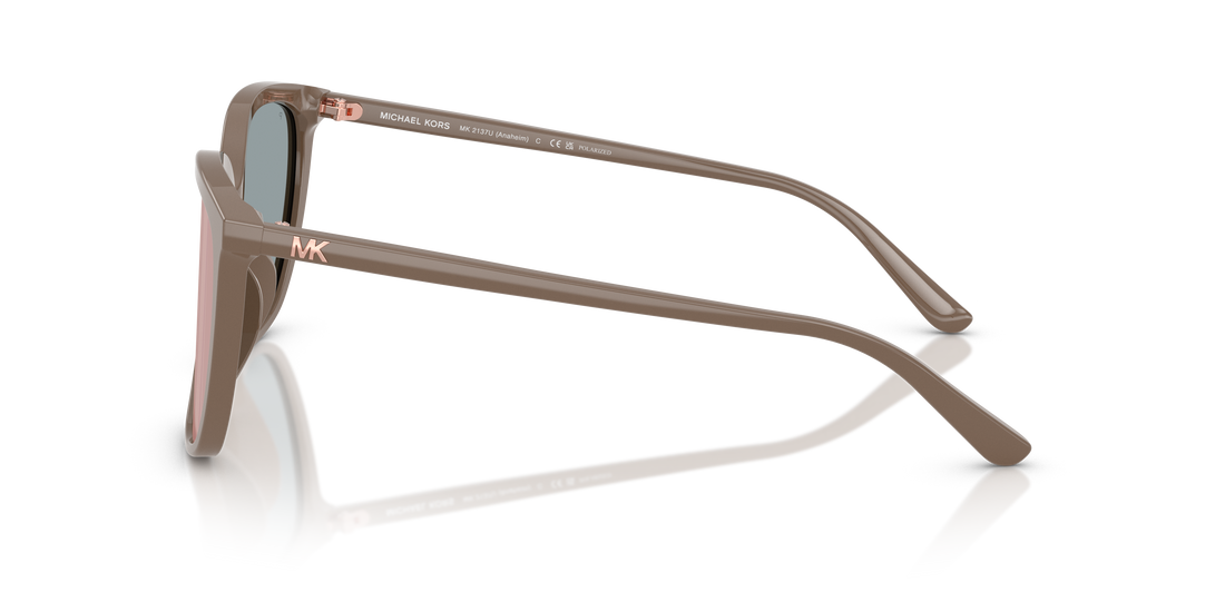 Gafas de sol michael kors mk2137u anaheim 4003m5 gris square femenino talla 57mm - Vista de detalle