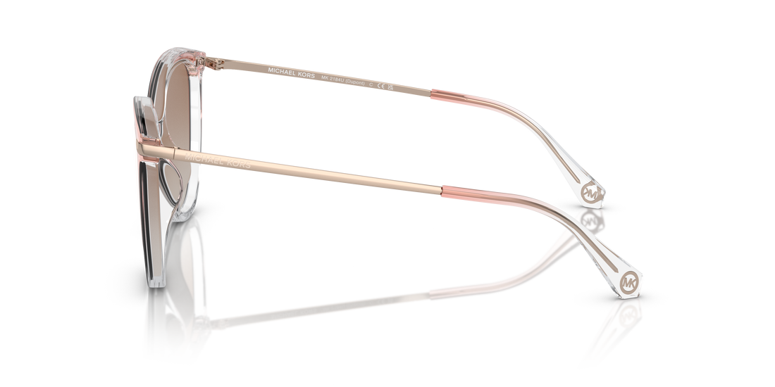 Sonnenbrillen michael kors mk2184u dupont 32556f rosa cat eye femenino größe 56mm - Detailansicht