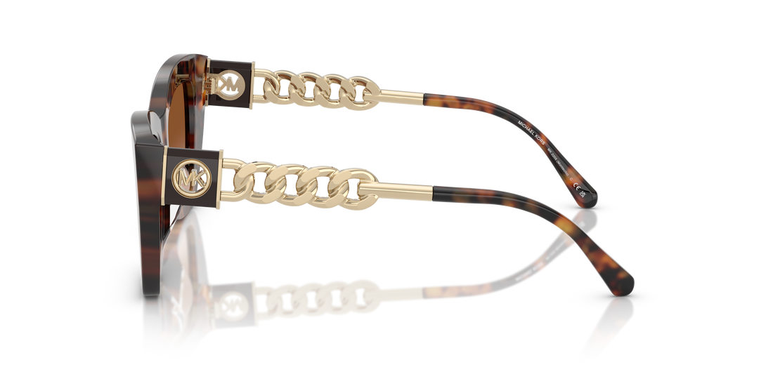 Sonnenbrillen michael kors mk2205 montecito 39043b carey cat eye femenino größe 52mm - Detailansicht