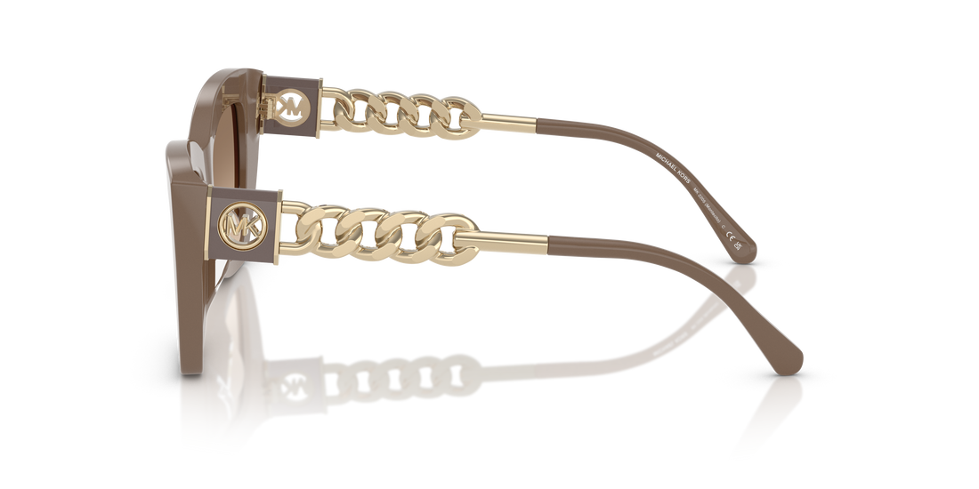 Sonnenbrillen michael kors mk2205 montecito 400313 gris cat eye femenino größe 52mm - Detailansicht