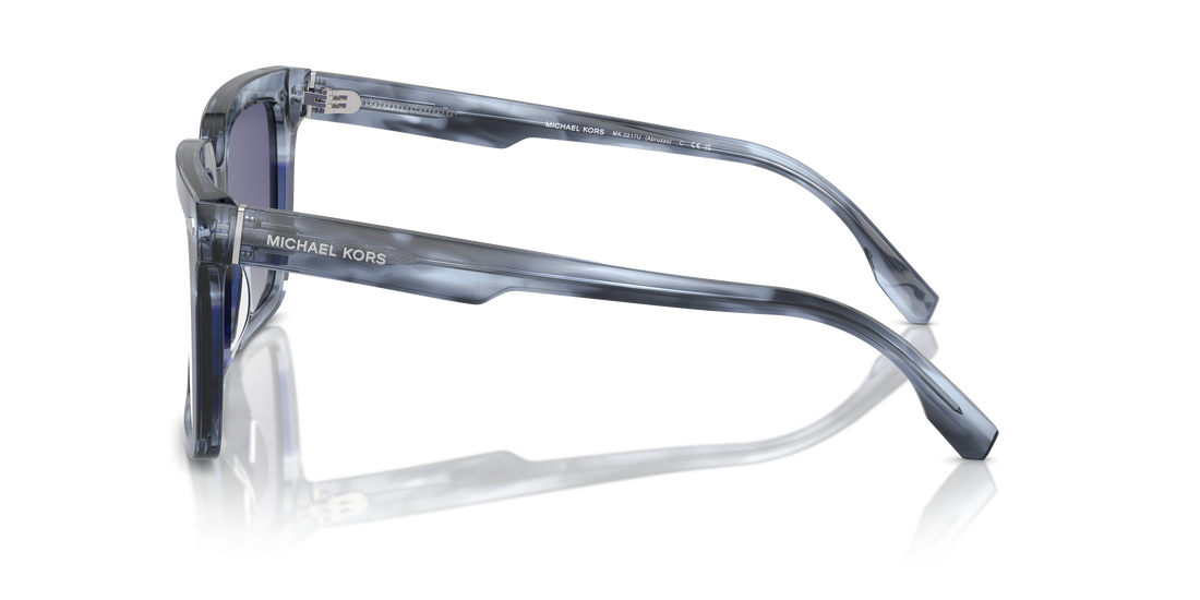 Sonnenbrillen michael kors mk2217u abruzzo 39796i azul square masculino größe 55mm - Detailansicht