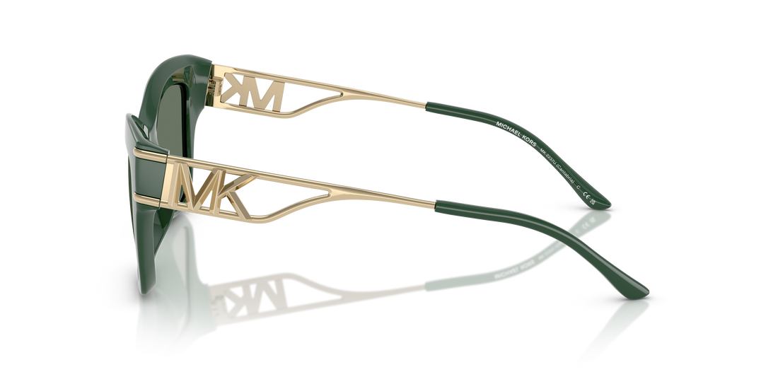 Sonnenbrillen michael kors mk2237u cantabria 40063h verde square femenino größe 52mm - Detailansicht