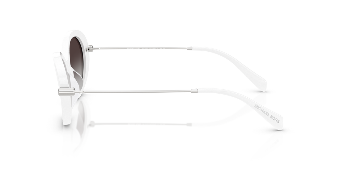 Occhiali da sole michael kors mk2245u rockaway 31008g blanco oval femenino taglia 53mm - Vista dettagliata