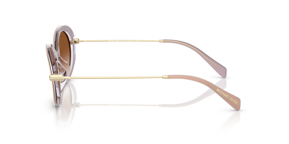 Occhiali da sole michael kors mk2245u rockaway 401513 blanco oval femenino taglia 53mm - Vista dettagliata