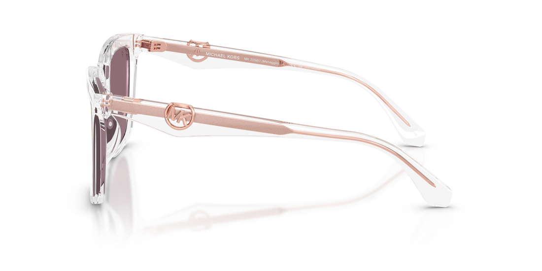 Sunglasses michael kors mk2256u menaggio 3015n0 transparente square femenino size 55mm - Detailed view
