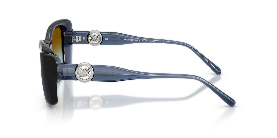 Occhiali da sole michael kors mk2270u tokyo 30025d azul square femenino taglia 53mm - Vista dettagliata