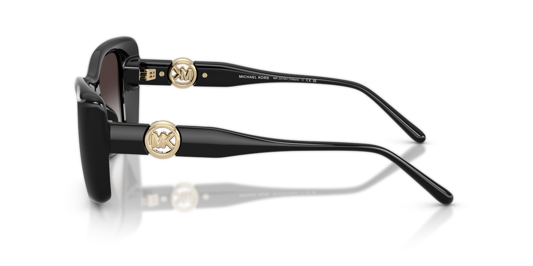 Sunglasses michael kors mk2270u tokyo 30058g negro square femenino size 53mm - Detailed view