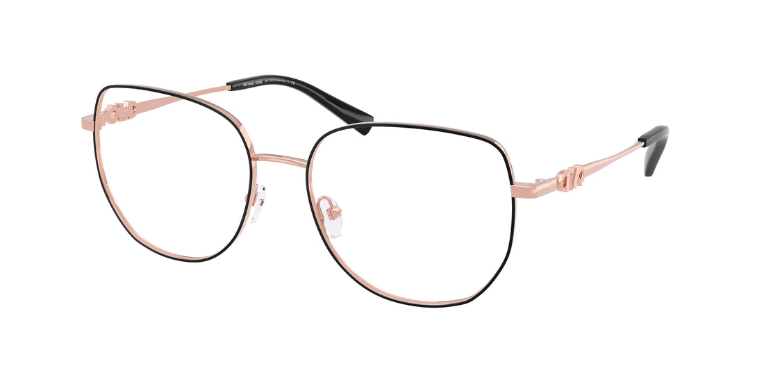 Prescription glasses michael kors mk3062 belleville 1903 negro square femenino size 56mm - Main view