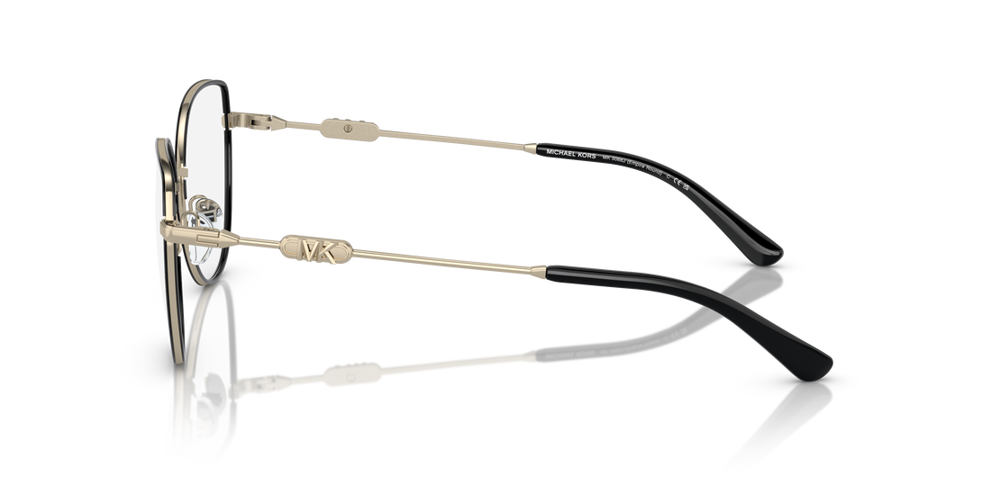 Óculos graduados michael kors mk3066j empire round 1014 femenino tamanho 53mm - Vista de detalhe