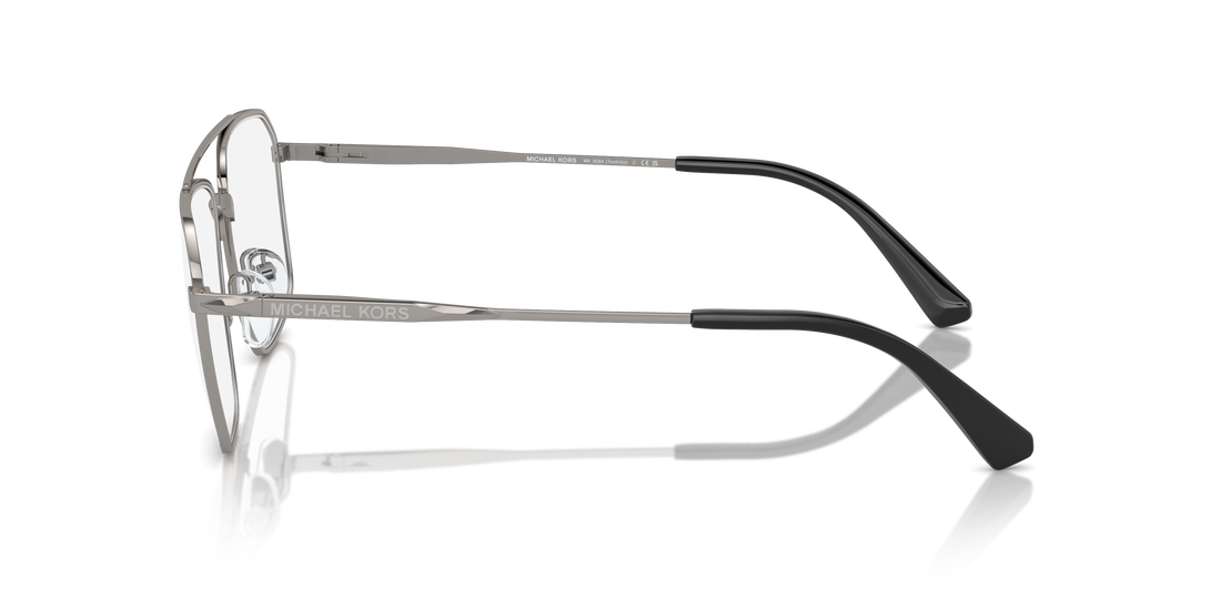 Óculos graduados michael kors mk3084 tordrillo 1002 gris square masculino tamanho 56mm - Vista de detalhe