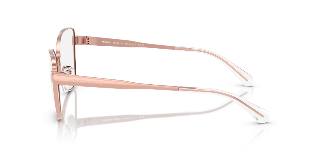 Lunettes de vue michael kors mk3085 paris 1108 dorado butterfly femenino taille 54mm - Vue détaillée