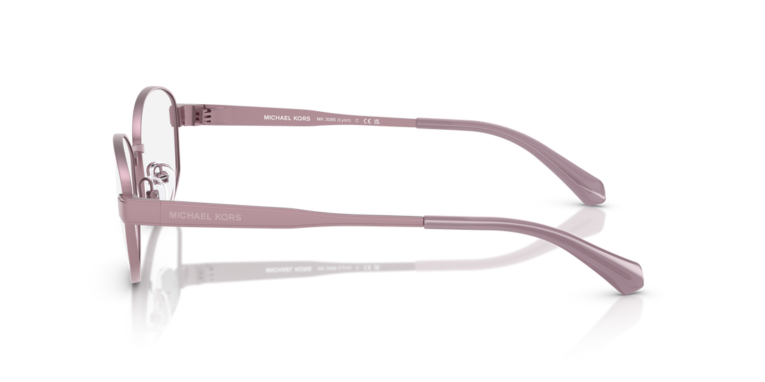 Gafas graduadas michael kors mk3086 lyon 1903 morado oval femenino talla 55mm - Vista de detalle