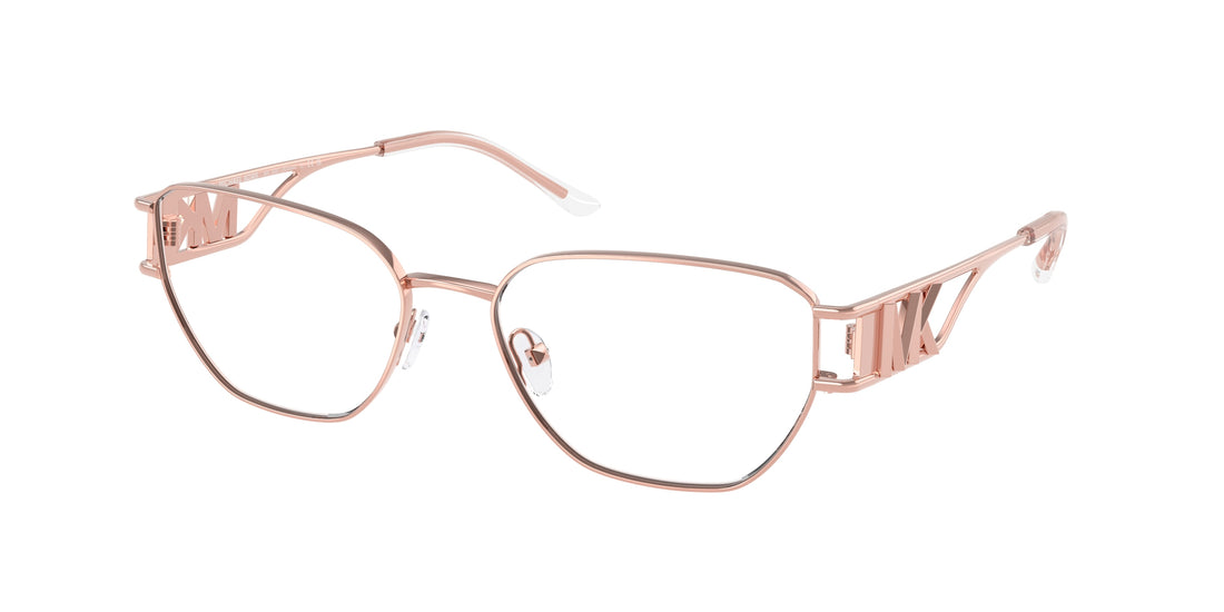 Prescription glasses michael kors mk3087 bilbao 1108 oro irregular femenina size 53mm - Main view
