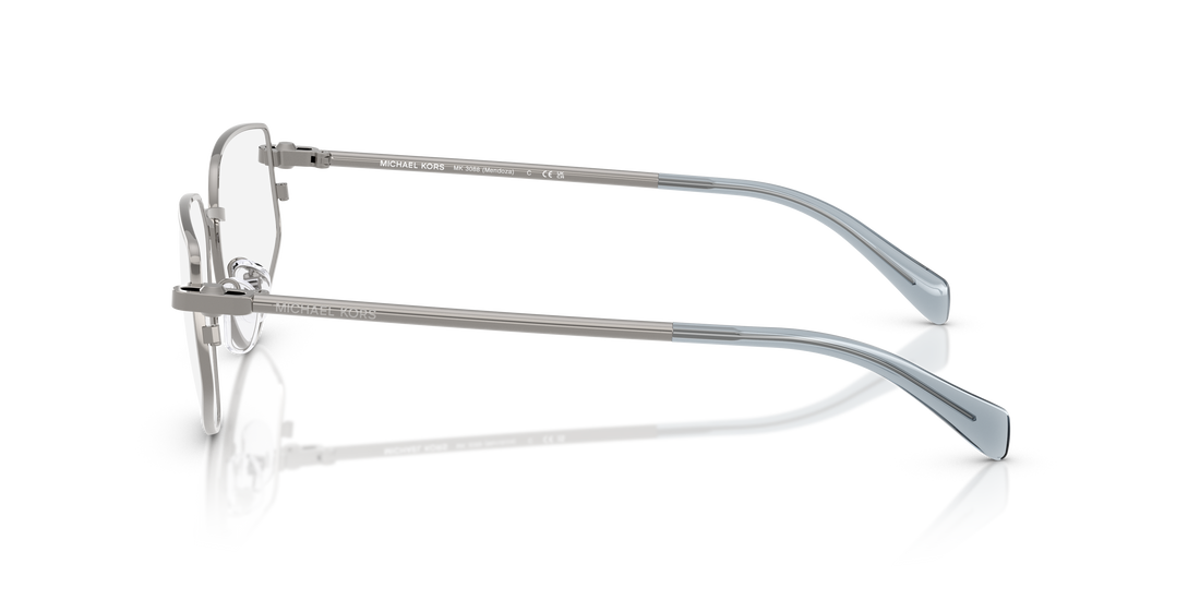 Gafas graduadas michael kors mk3088 mendoza 1002 gris irregular femenino talla 56mm - Vista de detalle