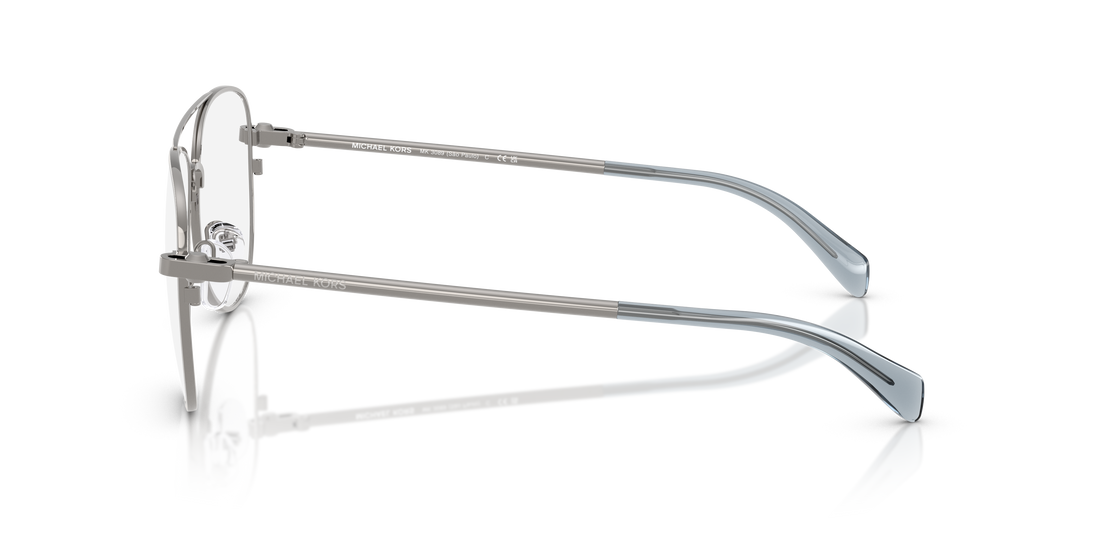 Gafas graduadas michael kors mk3089 são paulo 1002 gris pilot femenino talla 56mm - Vista de detalle