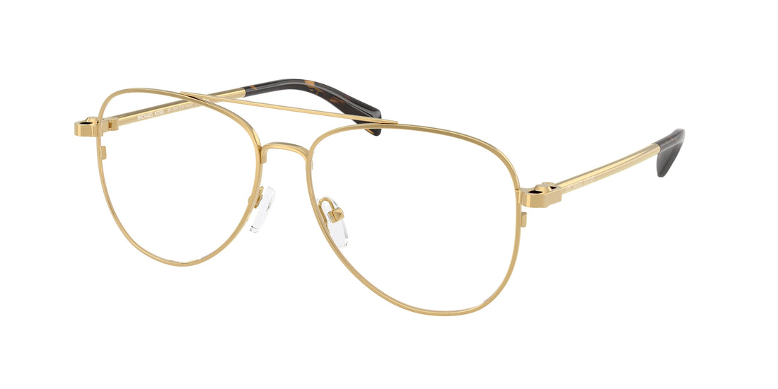 Prescription glasses michael kors mk3089 são paulo 1896 oro pilot femenino size 56mm - Main view
