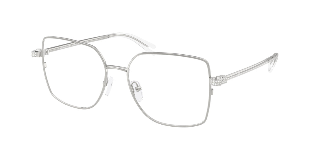 Gafas graduadas michael kors mk3091b ravello 1893 plateado square femenino talla 54mm - Vista principal