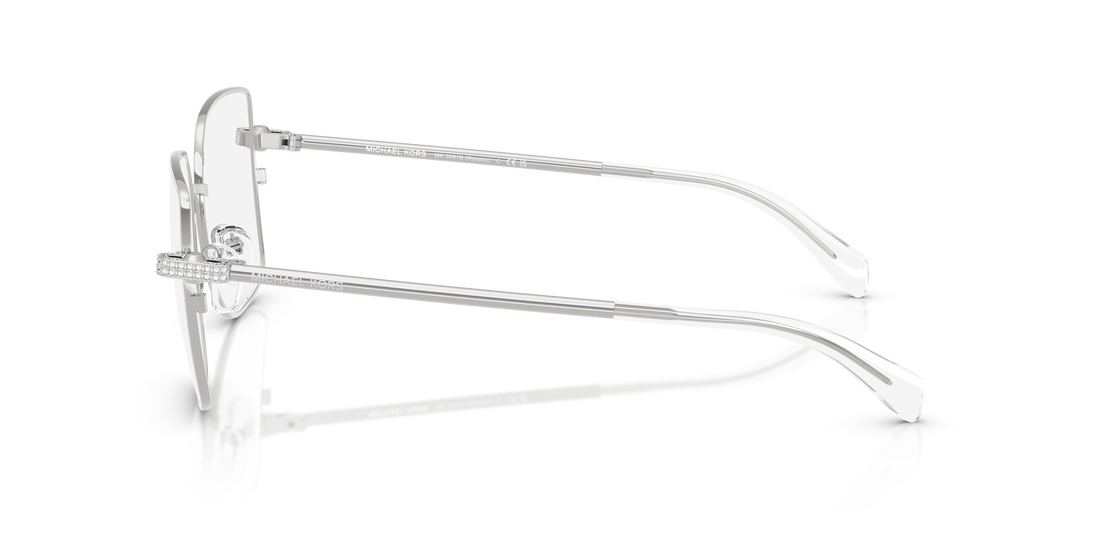 Gafas graduadas michael kors mk3091b ravello 1893 plateado square femenino talla 54mm - Vista de detalle