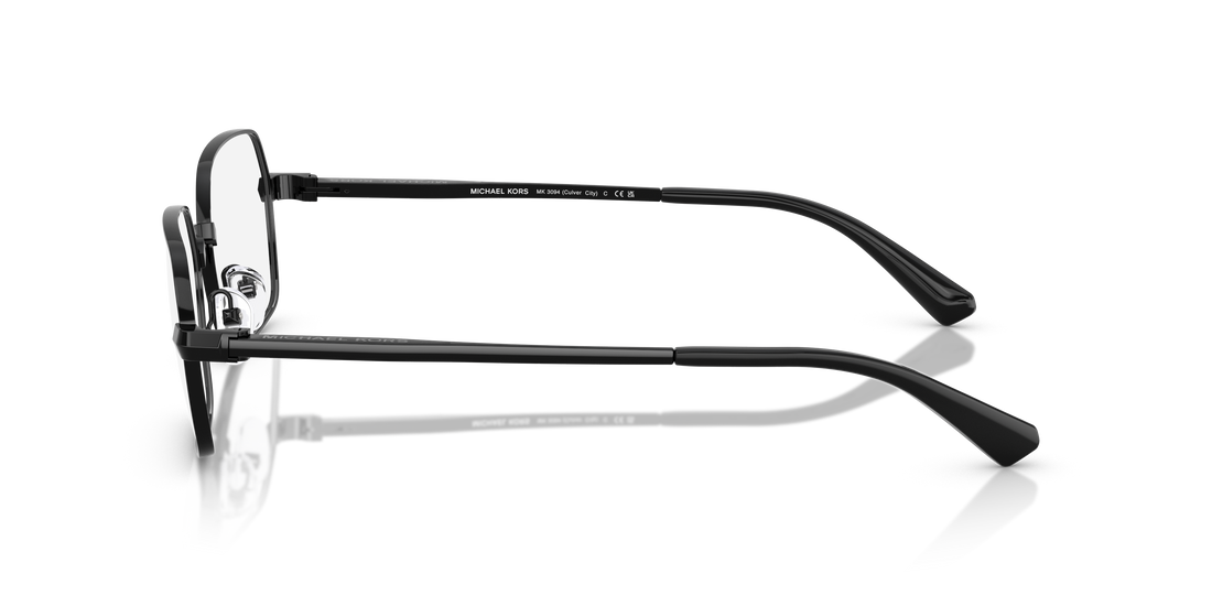 Lunettes de vue michael kors mk3094 culver city 1005 negro square masculino taille 56mm - Vue détaillée