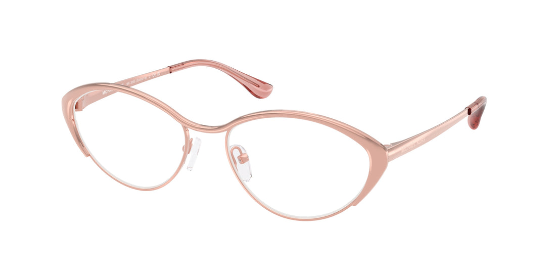 Lunettes de vue michael kors mk3095 santa fe 1108 dorado oval femenino taille 55mm - Vue principale