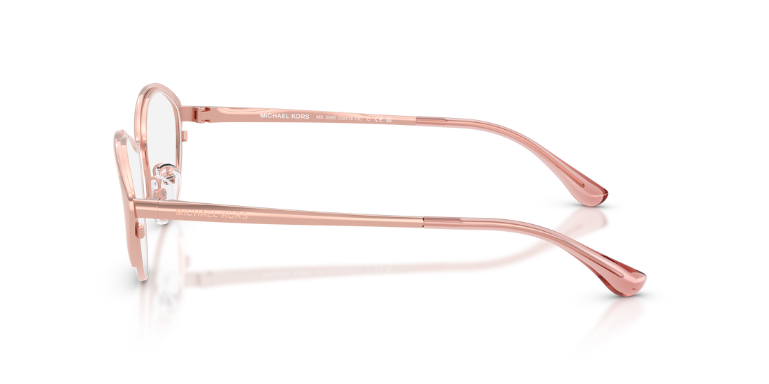 Lunettes de vue michael kors mk3095 santa fe 1108 dorado oval femenino taille 55mm - Vue détaillée