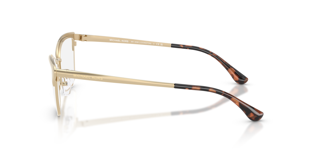 Lunettes de vue michael kors mk3096 lexington 1014 dorado square femenino taille 52mm - Vue détaillée