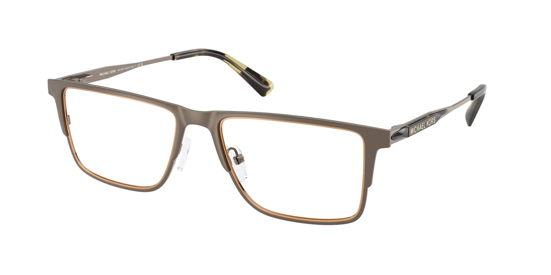 Lunettes de vue michael kors mk3097 hidden hills 1001 gris rectangular masculino taille 55mm - Vue principale
