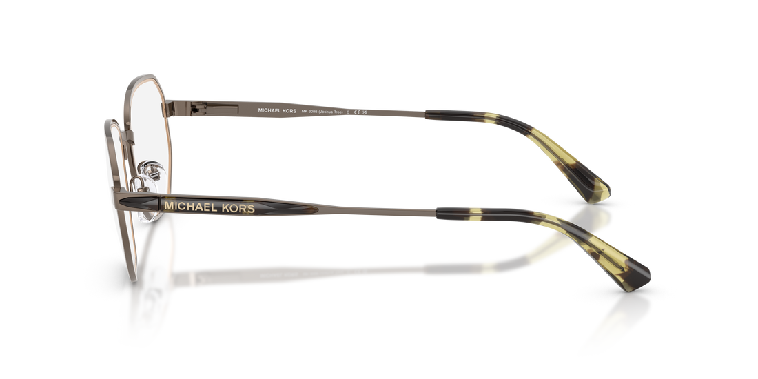 Prescription glasses michael kors mk3098 joshua tree 1001 gris irregular masculino size 51mm - Detailed view