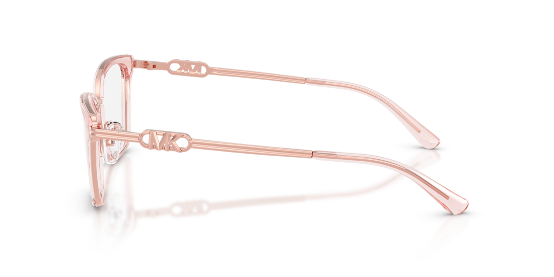 Prescription glasses michael kors mk3102 myrtle beach 3101 rosa rectangular femenino size 54mm - Detailed view