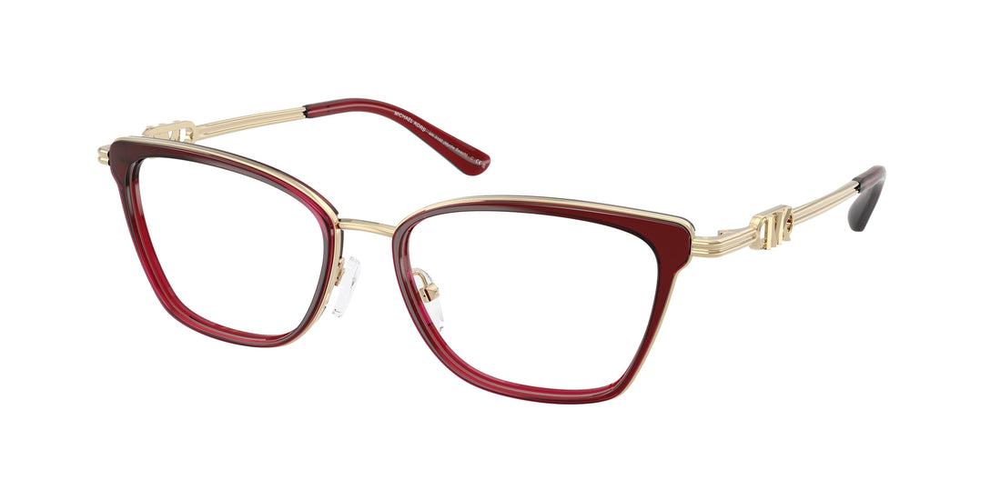 Prescription glasses michael kors mk3102 myrtle beach 3949 marron rectangular femenino size 49mm - Main view