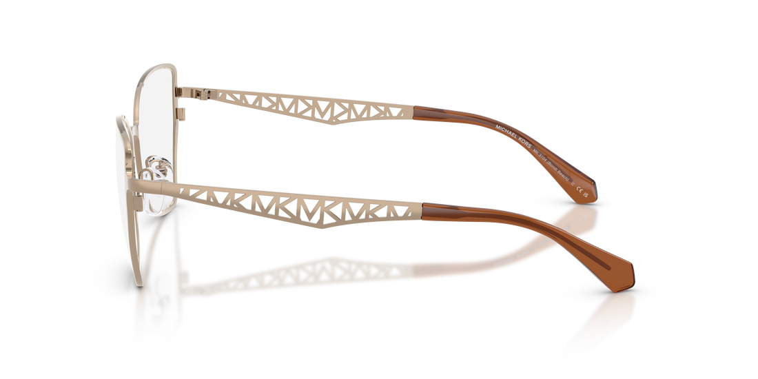Prescription glasses michael kors mk3104 bondi beach 1213 marron square femenino size 56mm - Detailed view