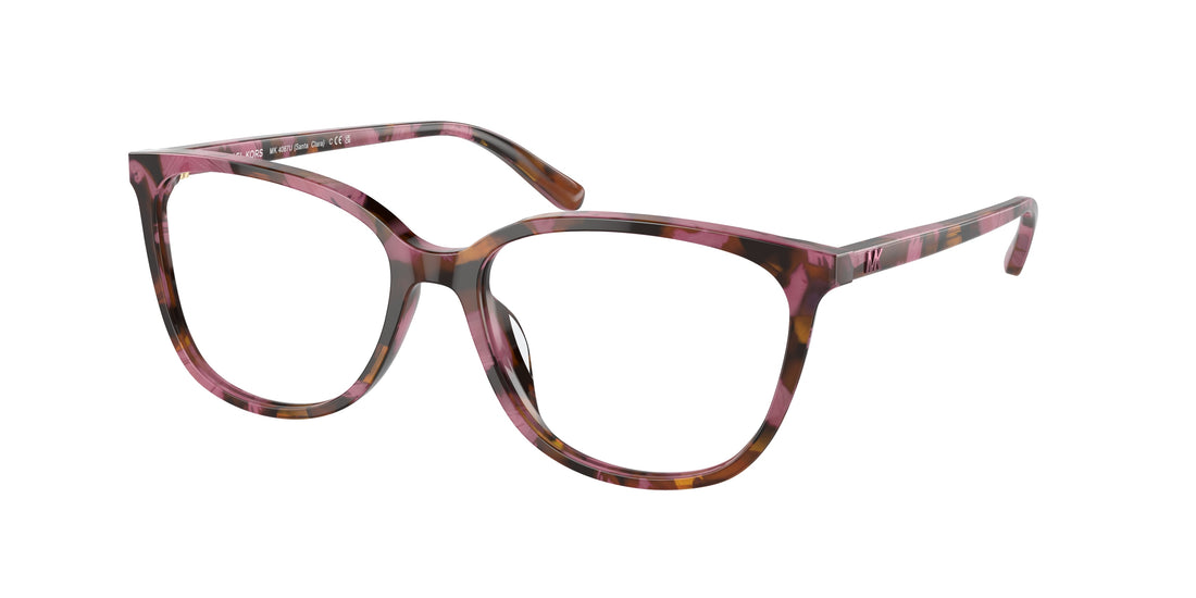 Occhiali da vista michael kors mk4067u santa clara 3998 havana rectangular femenina taglia 55mm - Vista principale