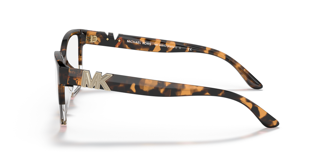 Óculos graduados michael kors mk4094u karlie i 3911 femenina tamanho 51mm - Vista de detalhe