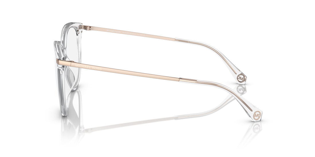 Prescription glasses michael kors mk4106u westport 3255 transparente round femenina size 56mm - Detailed view