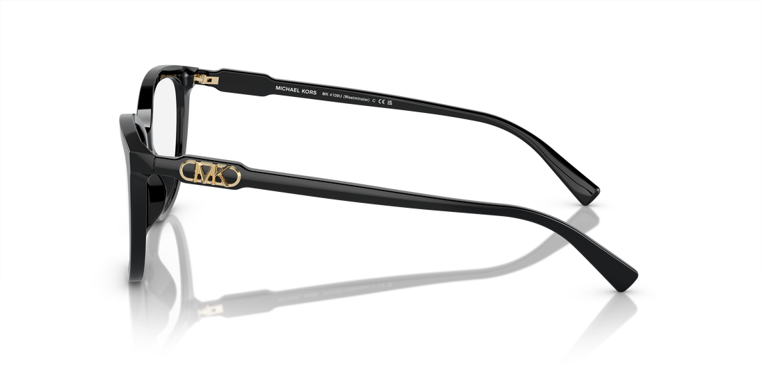 Óculos graduados michael kors mk4109u westminster 3005 femenino tamanho 52mm - Vista de detalhe