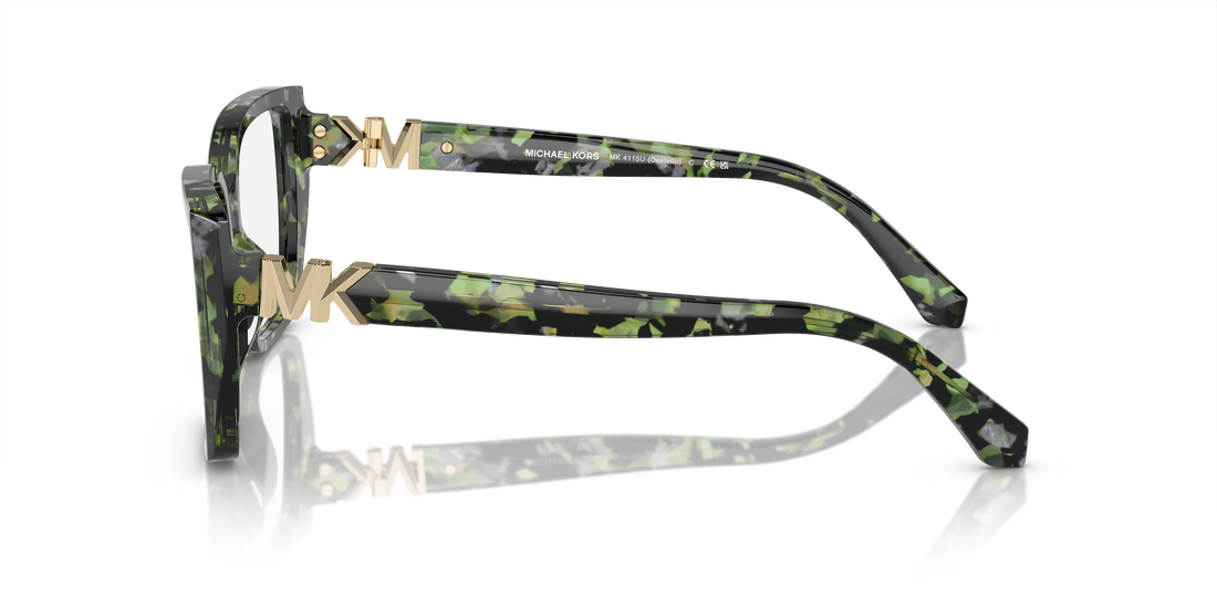 Óculos graduados michael kors mk4115u castello 3953 femenina tamanho 54mm - Vista de detalhe
