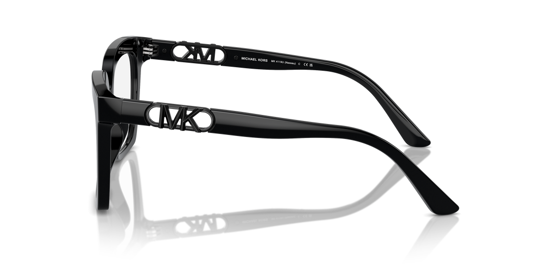 Occhiali da vista michael kors mk4119u nassau 3005 negro square femenina taglia 53mm - Vista dettagliata