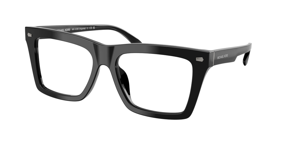 Prescription glasses michael kors mk4128u augusta 3005 negro square masculino size 56mm - Main view