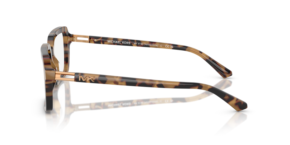 Gafas graduadas michael kors mk4130 yellowstone 4006 carey rectangular masculino talla 55mm - Vista de detalle